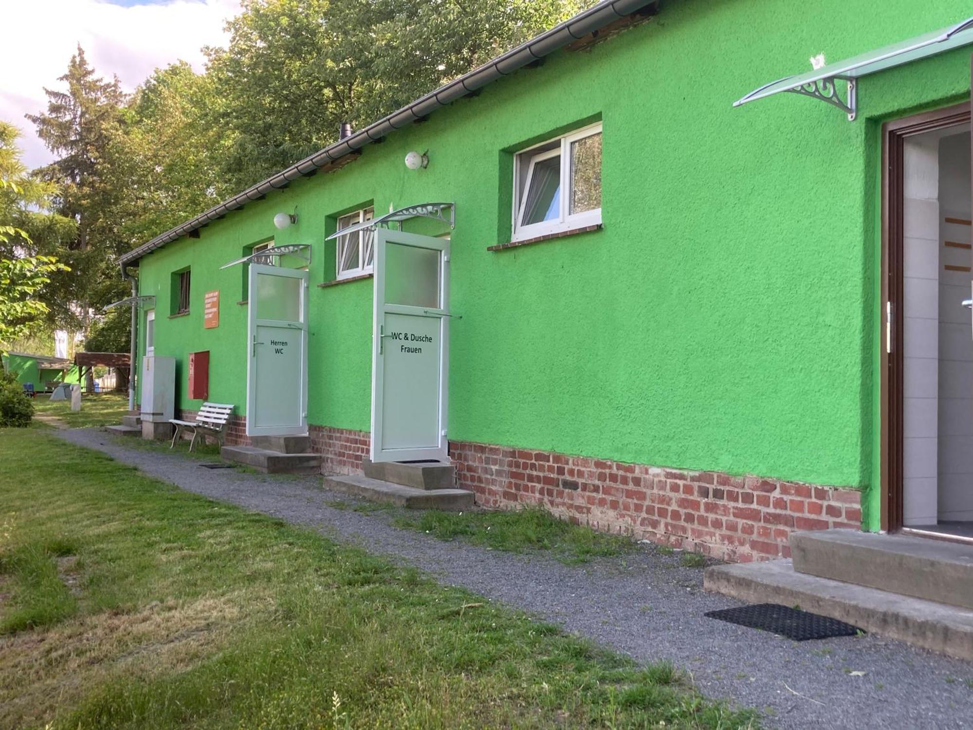 Campingplatz Koberbachtalsperre - Campingfass Mieten Langenbernsdorf Kültér fotó