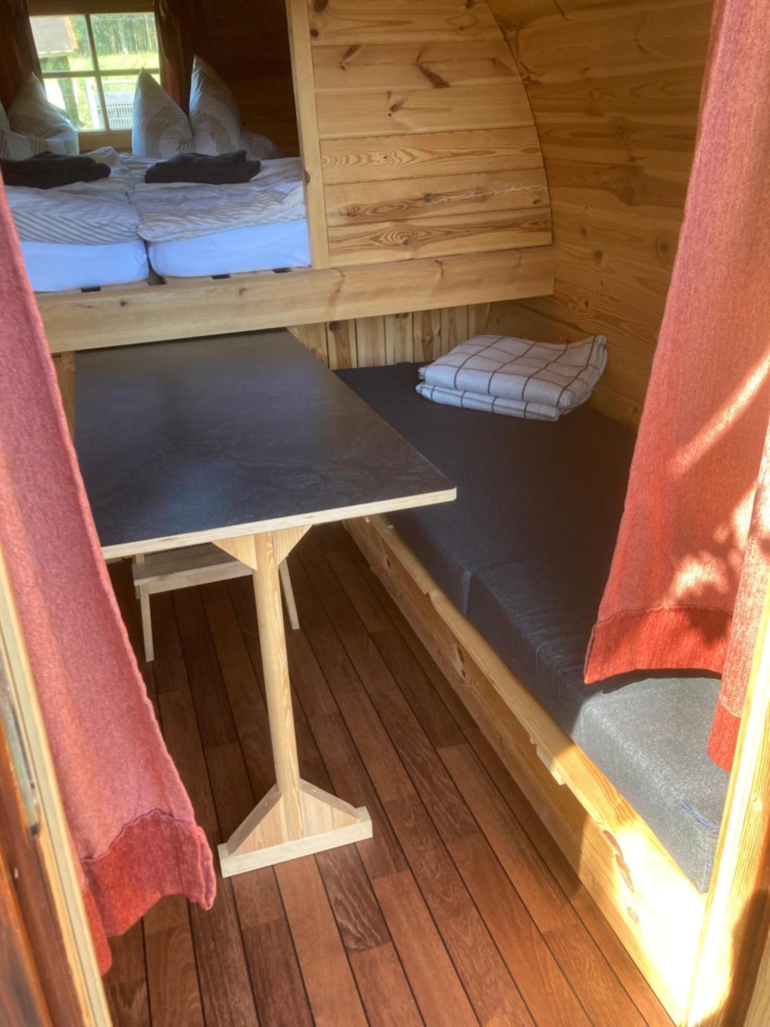 Campingplatz Koberbachtalsperre - Campingfass Mieten Langenbernsdorf Kültér fotó