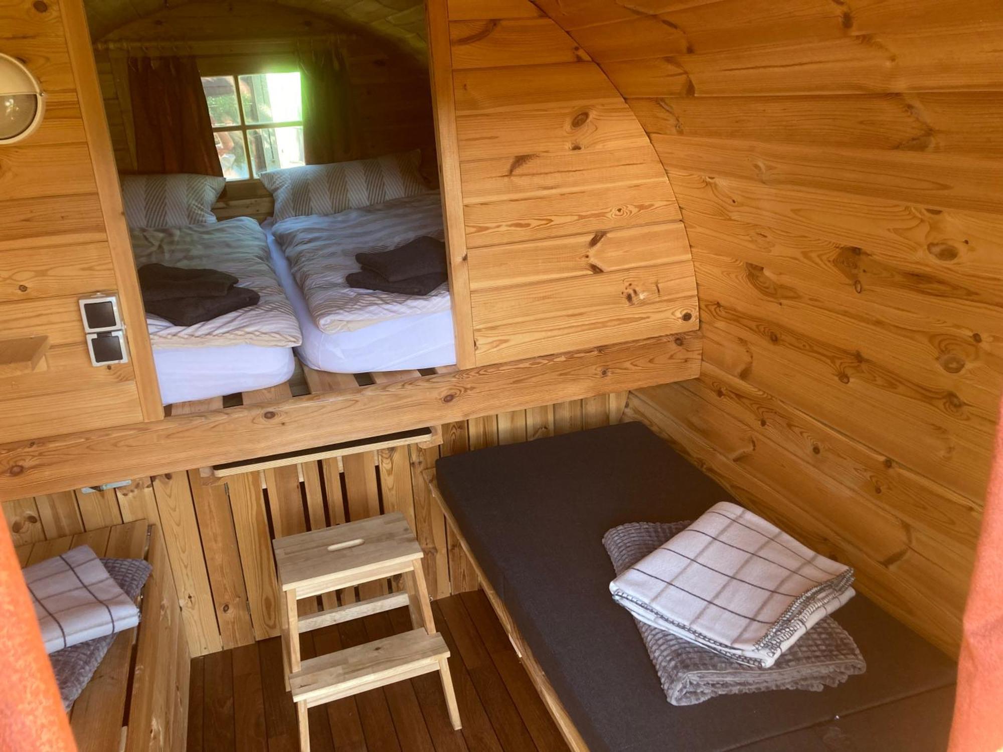 Campingplatz Koberbachtalsperre - Campingfass Mieten Langenbernsdorf Kültér fotó